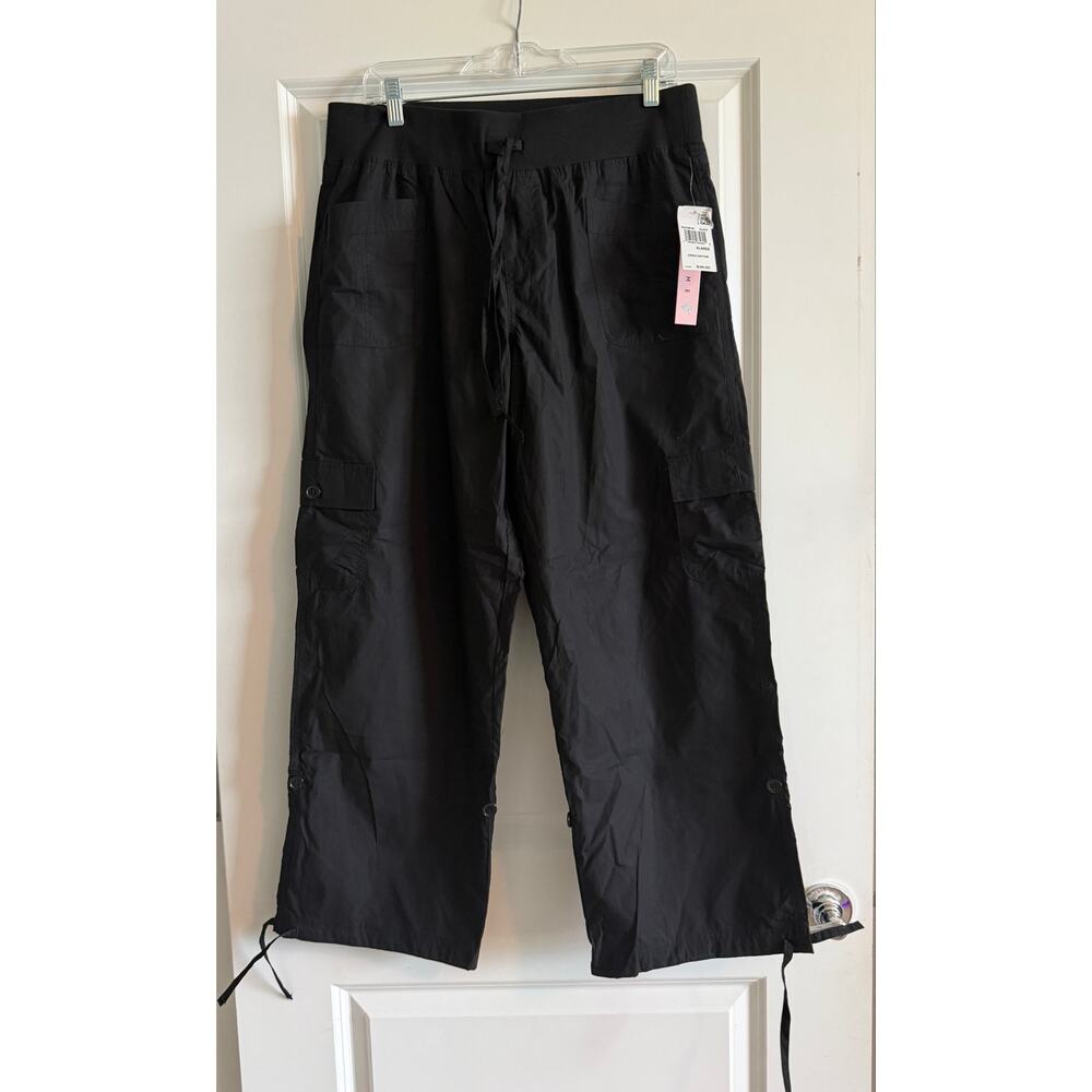 Crave Fame Women’s XL Black Cargo Pants